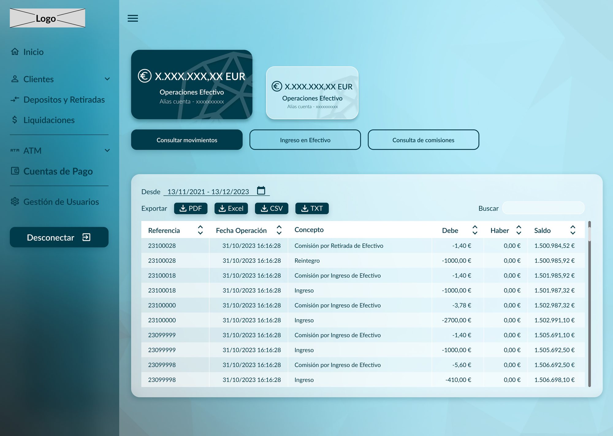 Metrics dashboard — new-user modal with role selector and form fields over the dimmed app